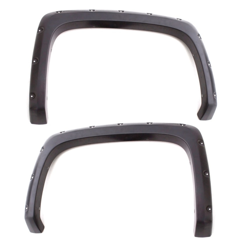 Lund 14-17 Toyota Tundra RX-Rivet Style Smooth Elite Series Fender Flares - Black (2 Pc.)