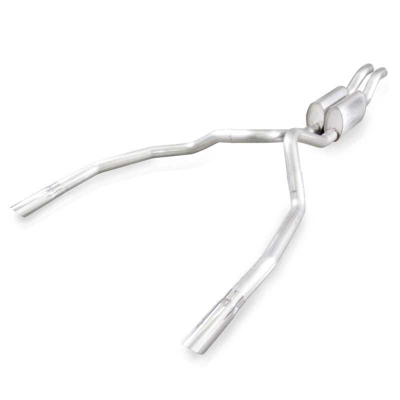 Silencieux d'échappement S-Tube de 3 pouces pour Ford Raptor 2010-14 en acier inoxydable sous la sortie du pare-chocs