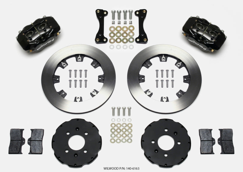 Kit de chapeau avant Wilwood Forged Dynalite 12,19 pouces 94-01 Honda/Acura avec disque de 262 mm