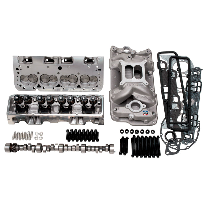 Kit haut de gamme Edelbrock Total Power Package de 435 ch pour utilisation sur les modèles SB-Chevy de 1955 et ultérieurs