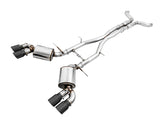 AWE Tuning 16-19 Chevy Camaro SS Res Cat-Back Exhaust - Édition Touring (embouts noirs Quad Diamond)