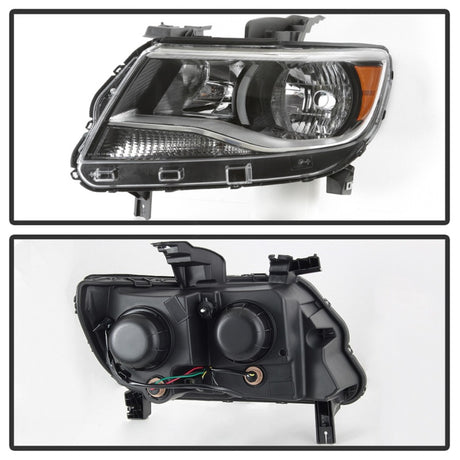 Phares côté conducteur OEM gauche xTune 15-17 Chevy Colorado (modèles halogènes uniquement) (HD-JH-CCOL15-OE-L)