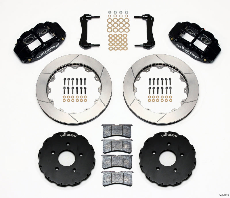 Kit de chapeau avant Wilwood Narrow Superlite 6R 13,06 pouces Corvette C6 2005 et plus