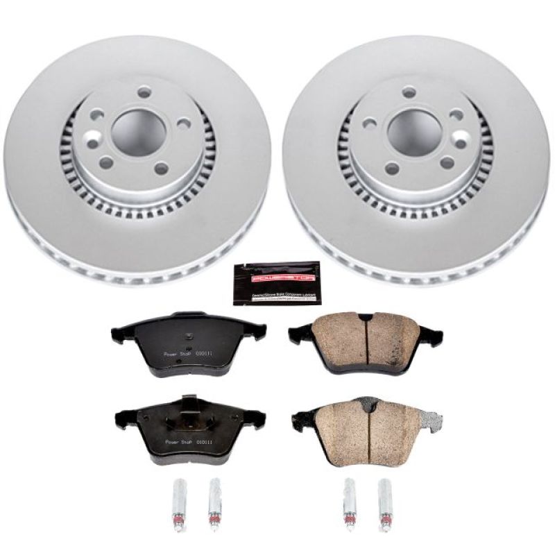 Power Stop 15-18 Volvo S60 Front Z23 Evolution Sport Coated Brake Kit