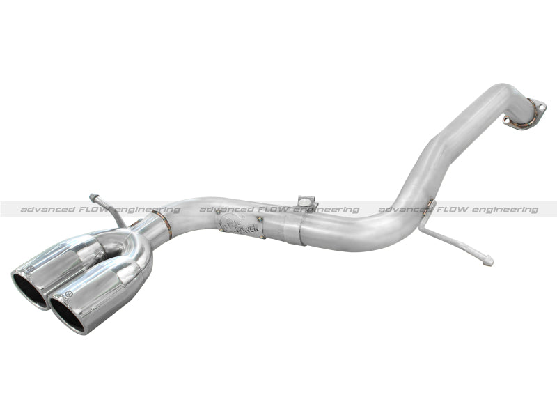 aFe Takeda Exhaust Axle-Back 08-14 Scion xB L4 2.4L 304SS Échappement à double embout poli