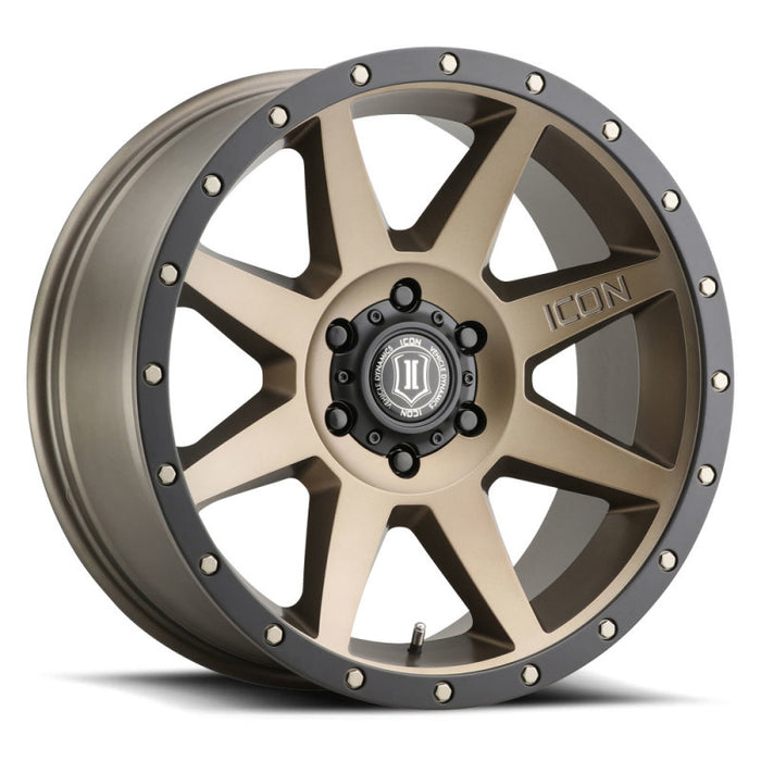 Roue ICON Rebound 20x9 5x5 -12mm Offset 4.5in BS Bronze