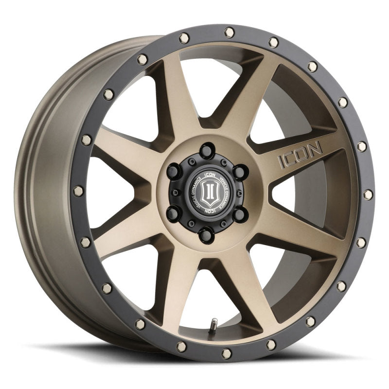 Roue ICON Rebound 20x9 6x135 16mm Offset 5.625in BS Bronze