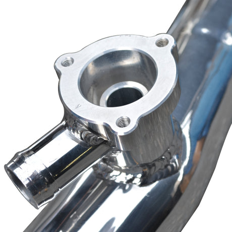 Kit de tuyauterie de refroidisseur intermédiaire en aluminium Injen 15-19 Ford Mustang 2,3 L EcoBoost - Poli