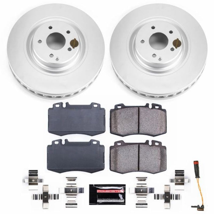 Kit de freins avant Power Stop 03-06 Mercedes-Benz CLK500 Z23 Evolution Sport Coated