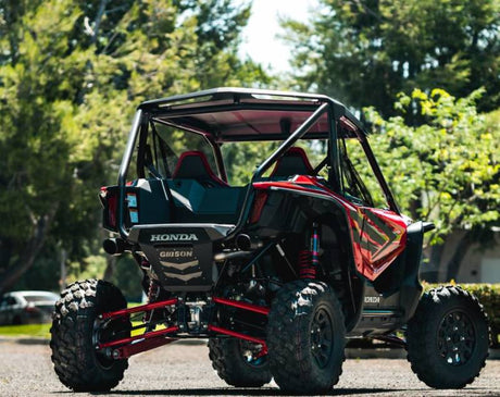 Échappement double Gibson 2019 Honda Talon 1000R/X 2,25 pouces - Céramique noire