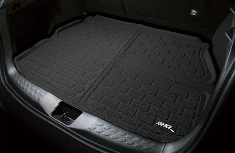 3D MAXpider 20-21 Hyundai Palisade Cross Fold Kagu Behind 2nd Row Cargo Liner - Black 3D MAXpider
