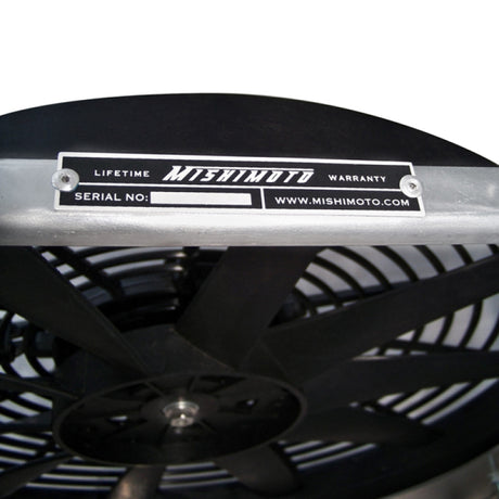 Kit de carénage de ventilateur en aluminium Mishimoto 01-07 Mitsubishi Lancer Evo