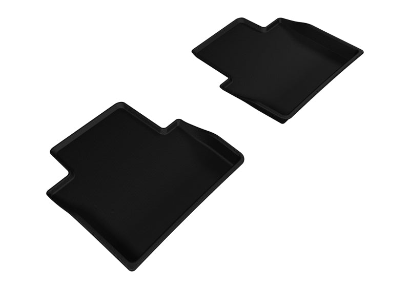 Tapis de sol 3D MAXpider 2015-2017 Chrysler 200 Kagu 2e rangée - Noir