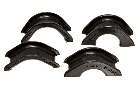 Ensemble de bagues de crémaillère et pignon noires Energy Suspension 70-78 Nissan 240Z