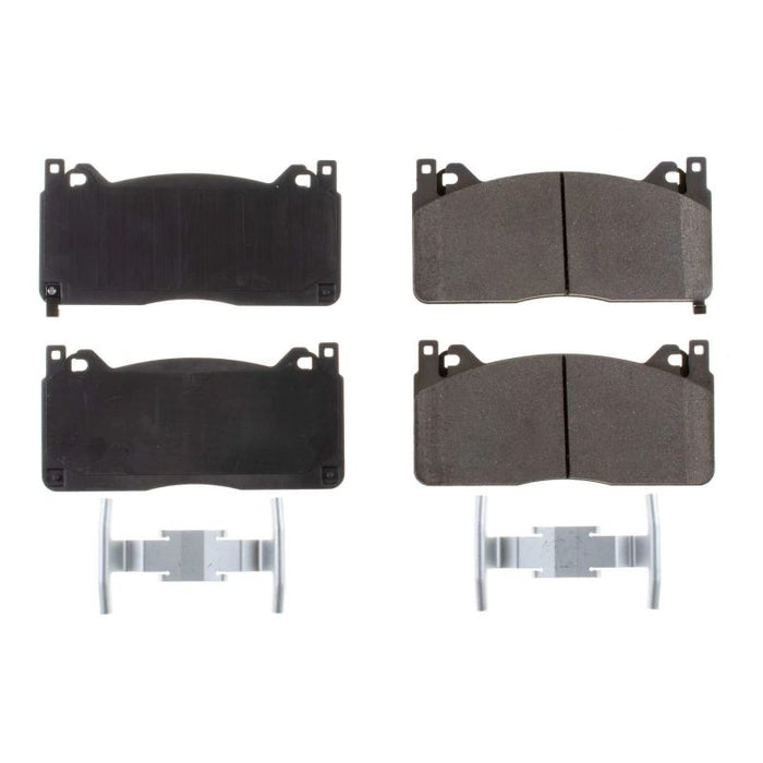 Power Stop 16-19 Ford Mustang Front Z17 Evolution Ceramic Brake Pads w/Hardware