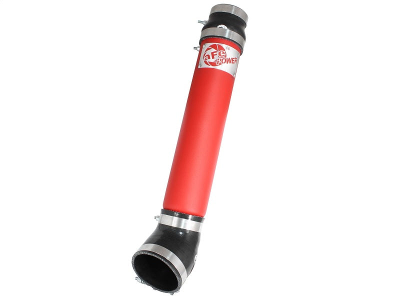 Tube de refroidisseur intermédiaire aFe Bladerunner côté froid 3,5 po 94-02 Dodge Trucks 5,9 L - Rouge