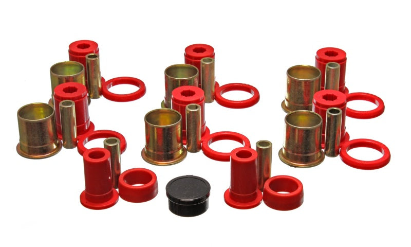 Bras de commande Energy Suspension GM avec rondelle de butée - Rouge