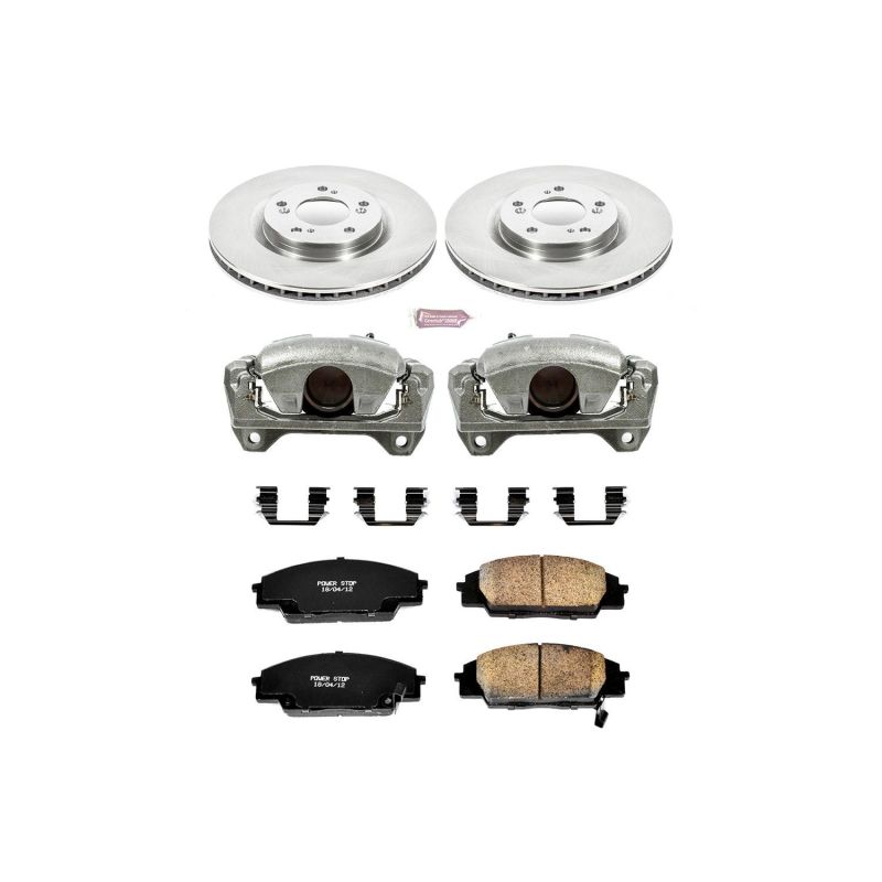 Kit de freins avant Power Stop Autospecialty pour Honda S2000 00-09 avec étriers