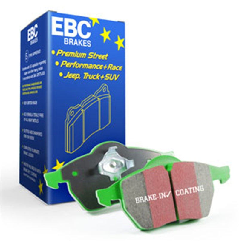 Plaquettes de frein avant EBC 86-92 Toyota Supra 2.8 Greenstuff
