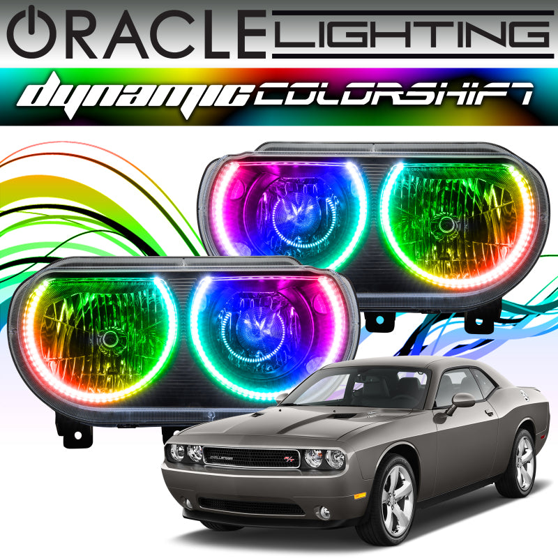 Kit Halo Oracle Dodge Challenger 08-14 - Dynamic - Dynamic VOIR LA GARANTIE