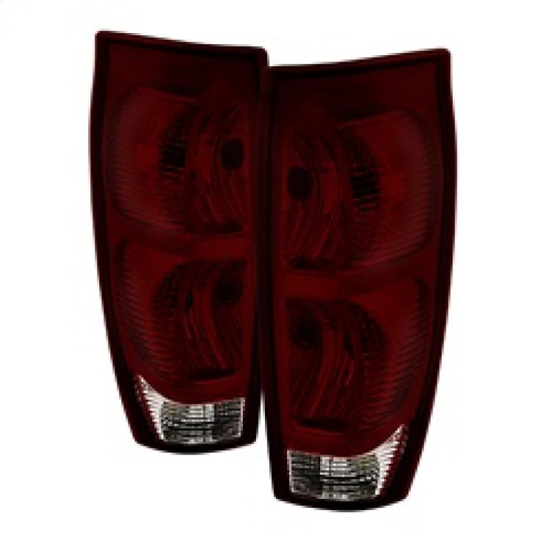 xTune Chevy Avalanche 02-06 OE Style Tail Lights Red Smoked ALT-JH-CAVA02-OE-RSM