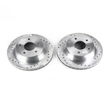 Disques de frein avant Power Stop 84-87 Chevrolet Corvette Evolution percés et fendus - Paire
