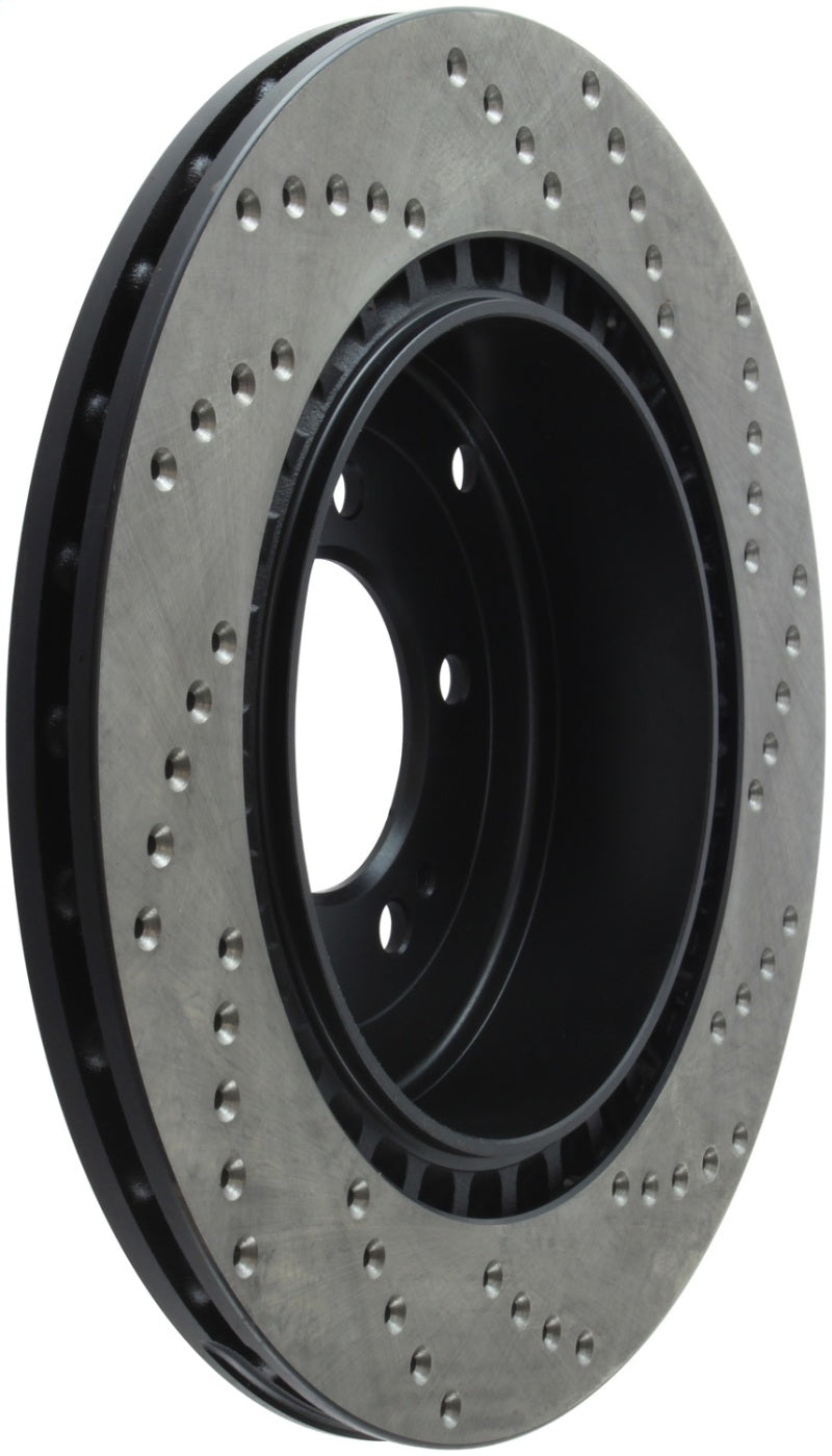 Rotor arrière droit percé StopTech 08 Mitsubishi Evo AWD