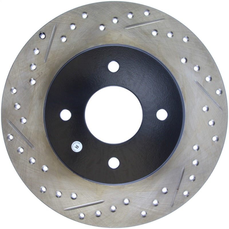 Disque de frein sport fendu et percé StopTech
