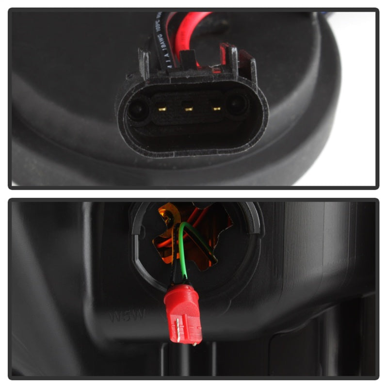 Phares de projecteur Spyder Ford F-250/F-350/F450 Super Duty 11-16 V2 - Noir (PRO-YD-FS11V2-LB-BK)