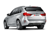 Arrière de catalyseur Akrapovic Evolution Line 15-17 BMW X5M (F85) (titane) avec embouts en carbone