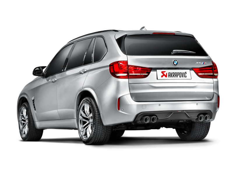 Arrière de catalyseur Akrapovic Evolution Line 15-17 BMW X5M (F85) (titane) avec embouts en carbone