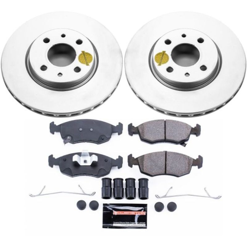 Kit de freins Power Stop 12-18 Fiat 500 avant Z23 Evolution Sport avec revêtement