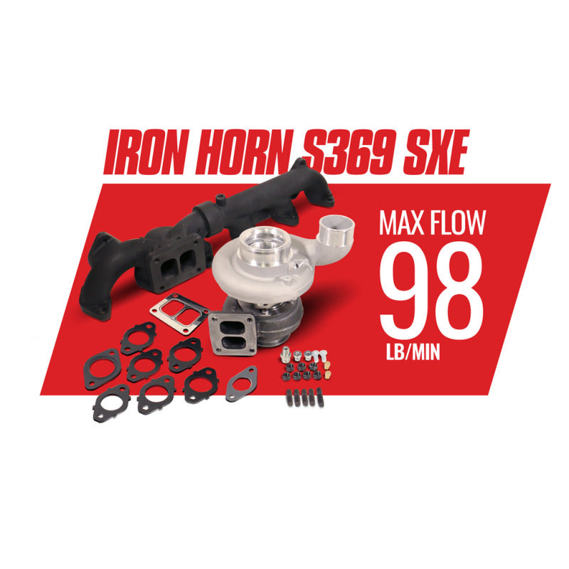 Kit turbo BD Diesel Iron Horn 5,9 L S369SXE/80 1,00AR Dodge 03-07