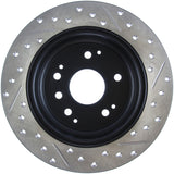 StopTech 04-08 Acura TL / 03-09 Honda Element Slotted & Drilled Right Rear Rotor