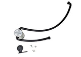 J&L 20-24 Chevrolet Corvette 6.2L LT2 Targa Top Passenger Side Oil Separator 3.0 - Clear Anodized