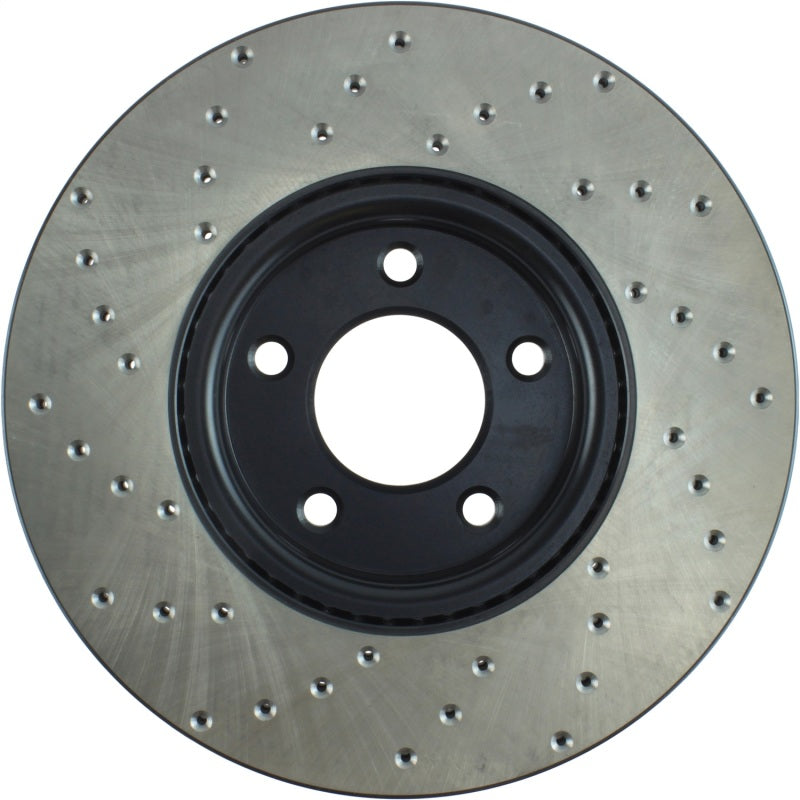 StopTech 2007-2013 Mazda 3 2.3L Cryo Drilled Left Front Brake Rotor