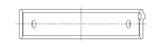 ACL Subaru EJ20/EJ22/EJ25 (For Thrust in #5 Position) 0.027mm Oversized High Performance Main Bearin
