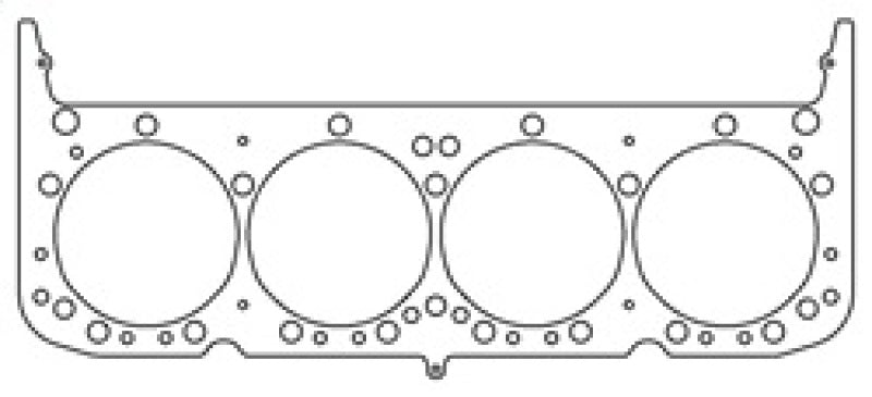 Joint de culasse Cometic GM Small Block 4,080 pouces alésage 0,027 pouce MLS avec poches de soupape