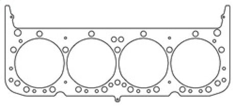 Cometic GM Small Block 4.080 inch Bore .040 inch MLS Head Gasket w/ Valve Pockets