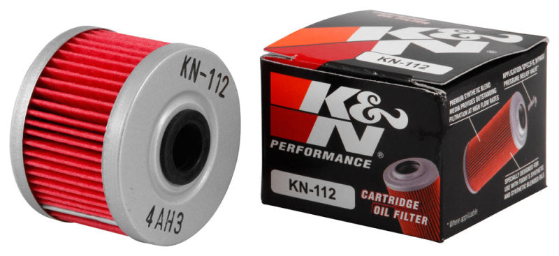 K&N Honda/Kawasaki/Polaris/Suzuki 1.969in OD x .469in ID x 1.438in H Oil Filter