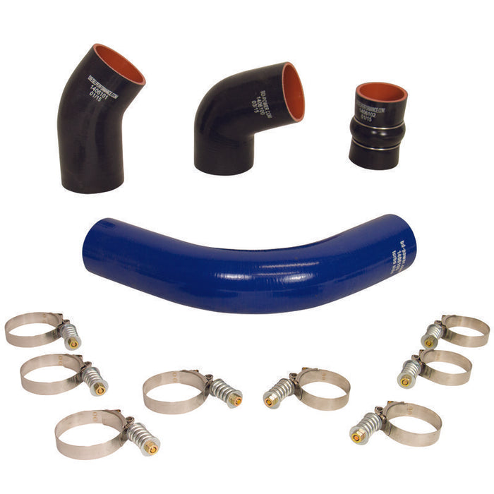 Kit de flexibles et colliers de serrage pour refroidisseur intermédiaire diesel BD - Chevy LB7 Duramax 2001-2004