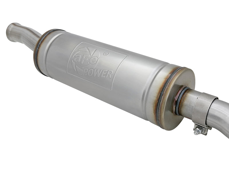 Échappement aFe MACH Force-Xp 2,5 pouces Catback High-Tuck 18-21 Jeep Wrangler (JL) 3,6 L 4 portes - Embout poli