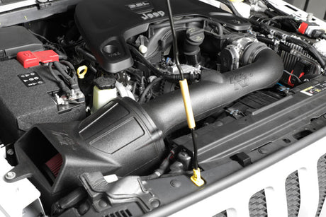 Admission d'air hautes performances K&amp;N 2018 Jeep Wrangler JL V6-3.6LF/I