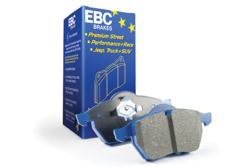 Plaquettes de frein Bluestuff Street et Track Day d'EBC Brakes