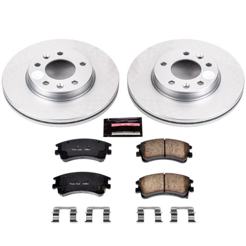 Kit de freins à revêtement Geomet Power Stop 03-05 Mazda 6 Z17 Evolution avant