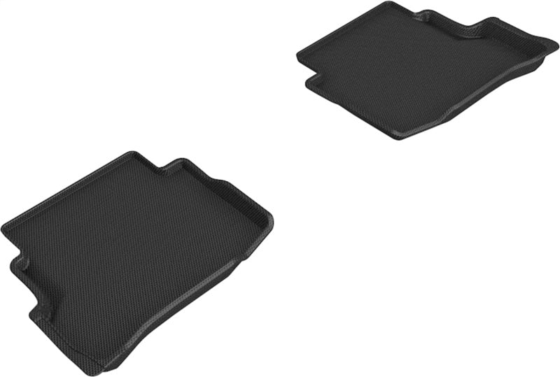 Tapis de sol 3D MAXpider 20-21 Mazda CX-9 6 places sans console de 2e rangée Kagu 2e rangée - Noir