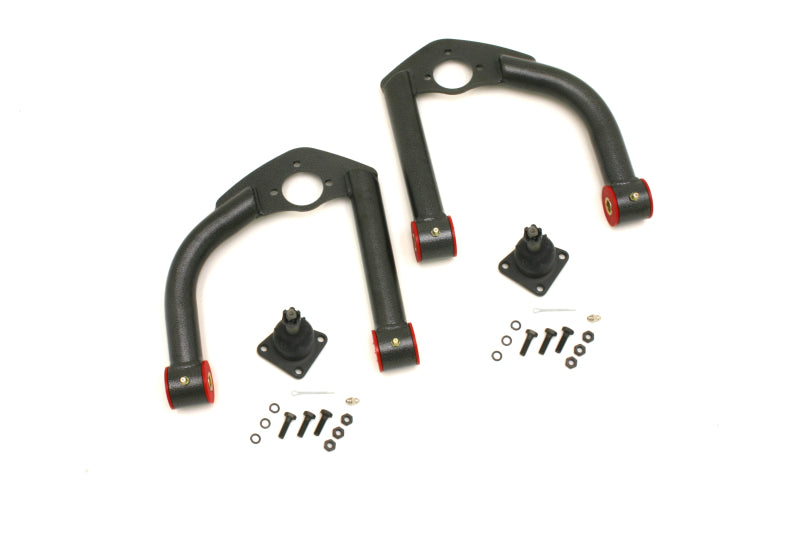 Bras de suspension supérieurs non réglables BMR 93-02 F-Body (polyuréthane) - Noir martelé