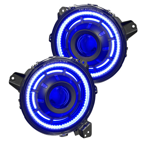 Phares projecteurs Oracle Oculus Bi-LED pour Jeep JL/Gladiator JT - ColorSHIFT 2 VOIR LA GARANTIE
