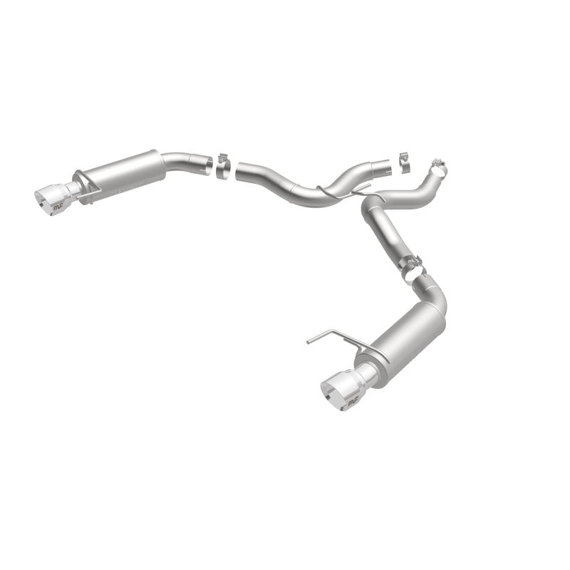 Essieu arrière MagnaFlow, SS, 3 po, compétition, embout poli double division de 4,5 po, Ford Mustang GT V8 5.0 2015