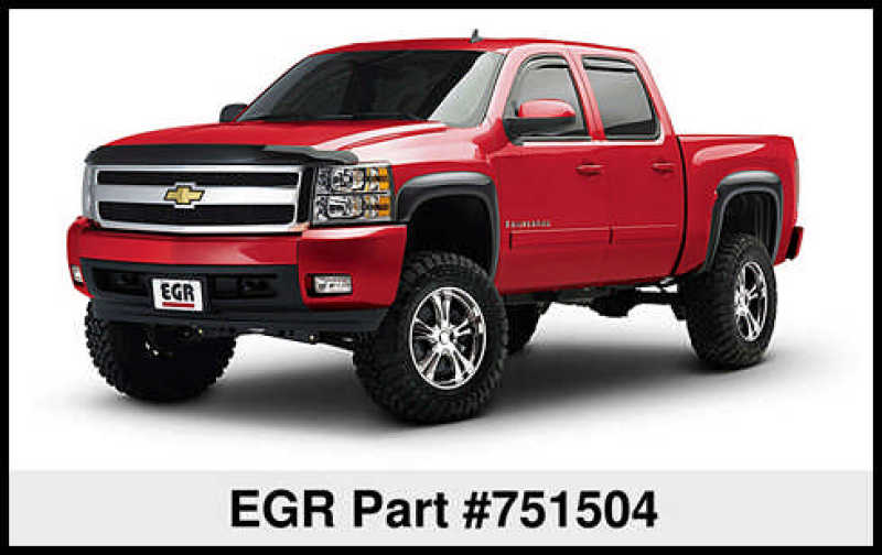 Élargisseurs d'ailes robustes EGR 07-13 pour Chev Silverado 6-8 pieds - Ensemble (751504)